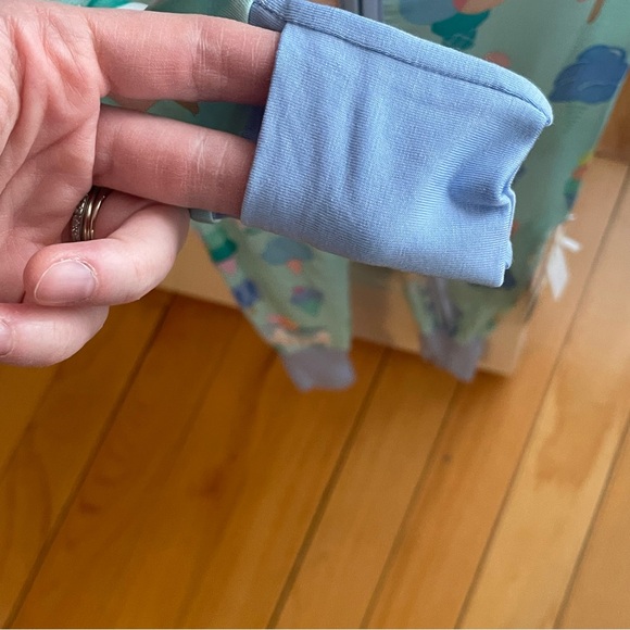 NWT Little Sleepies Bamboo Sweet Scoops Ice Cream Print Zippy Pajama 12-18M - Picture 3 of 4